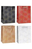 Opakowanie Torebka ozdobna 18x23x8cm hot-stamp mix ROZETTE