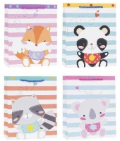 Torebka ozdobna 18x23x8cm hot-stamp mix ROZETTE. Wydawca: ROZETTE. SmakLiter.pl Opakowanie Torebka ozdobna 18x23x8cm hot-stamp mix ROZETTE