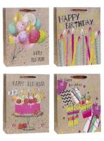 Opakowanie Torebka ozdobna 18x23x8cm mix ROZETTE