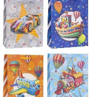 Torebka ozdobna 26x32x10cm dziecięce mix ROZETTE. Wydawca: ROZETTE. SmakLiter.pl Opakowanie Torebka ozdobna 26x32x10cm dziecięce mix ROZETTE