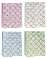 Opakowanie Torebka ozdobna 26x32x10cm hot-stamp mix ROZETTE 1 szt