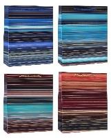 Opakowanie Torebka ozdobna 26x32x10cm hot-stamp mix ROZETTE