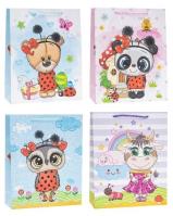 Opakowanie Torebka ozdobna 26x32x10cm mix ROZETTE