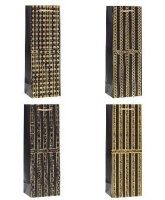 Torebka ozdobna na butelkę 12x36x9cm mix ROZETTE. Wydawca: ROZETTE. SmakLiter.pl Opakowanie Torebka ozdobna na butelkę 12x36x9cm mix ROZETTE