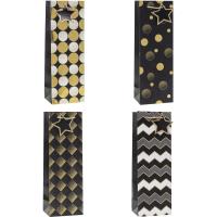 Torebka ozdobna na butelkę 12x36x9cm mix ROZETTE. Wydawca: ROZETTE. SmakLiter.pl Opakowanie Torebka ozdobna na butelkę 12x36x9cm mix ROZETTE