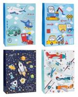 Opakowanie Torebka ozdobna pop-up 18x23x8cm mix ROZETTE