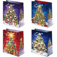 Okładka książki Torebka ozdobna T-2L średnia Święta Bożego Narodz.