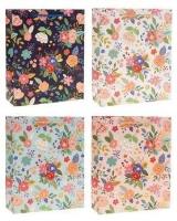 Opakowanie Torebka prezentowa 31x42x12cm Kwiaty mix