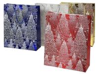 Opakowanie Torebka prezentowa Boże Narodzenie 23x18x10cm MIX