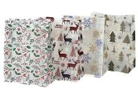 Opakowanie Torebka prezentowa Boże Narodzenie 33x25x12cm MIX