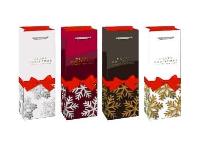 Opakowanie Torebka prezentowa butelka Boże Narodzenie brokat