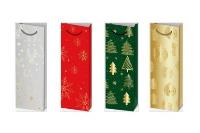Opakowanie Torebka prezentowa butelka Boże Narodzenie platera