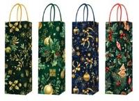 Opakowanie Torebka prezentowa butelka Boże Narodzenie platera