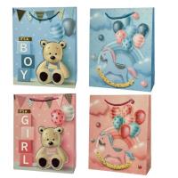 Opakowanie Torebka prezentowa dziecięca L Boy Girl mix