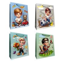 Torebka prezentowa dziecięca M chłopiec mix. Wydawca: JU-PITER. SmakLiter.pl Opakowanie Torebka prezentowa dziecięca M chłopiec mix