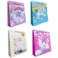 Opakowanie Torebka prezentowa dziecięca M Jednorożec 3D mix