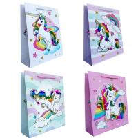 Opakowanie Torebka prezentowa dziecięca M Jednorożec mix