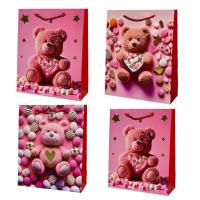 Opakowanie Torebka prezentowa dziecięca S Miś z sercem mix