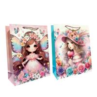 Opakowanie Torebka prezentowa dziecięca XL Wróżki mix