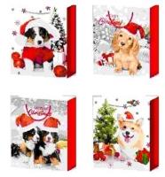 Opakowanie Torebka prezentowa L Boże Narodzenie platera mix