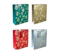 Opakowanie Torebka prezentowa L Boże Narodzenie platera mix
