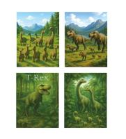 Opakowanie Torebka prezentowa L Dinozaury