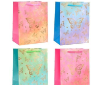 Opakowanie Torebka prezentowa L Motyle mix