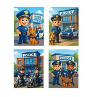 Opakowanie Torebka prezentowa L Policja