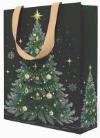 Opakowanie Torebka prezentowa L świąteczna Choinka