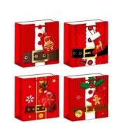 Torebka prezentowa M Boże Narodzenie platera 3D. Wydawca: W&K. SmakLiter.pl Opakowanie Torebka prezentowa M Boże Narodzenie platera 3D