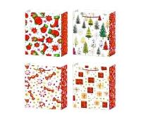 Opakowanie Torebka prezentowa M Boże Narodzenie platera mix