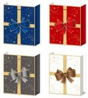 Opakowanie Torebka prezentowa M Kokarda mix