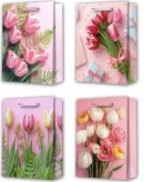 Opakowanie Torebka prezentowa M Kwiaty mix