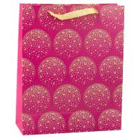 Torebka prezentowa różowa 23x26x10cm. Wydawca: Leantoys. SmakLiter.pl Opakowanie Torebka prezentowa różowa 23x26x10cm