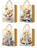 Torebka prezentowa XS Boże Narodzenie platera mix. Wydawca: W&K. SmakLiter.pl Opakowanie Torebka prezentowa XS Boże Narodzenie platera mix