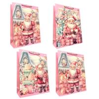 Opakowanie Torebka prezentowa XXL Boże Narodzenie szerokie