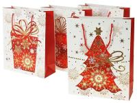 Torebka prezentowa z motywem świątecznym MIX. Wydawca: ADAR. SmakLiter.pl Opakowanie Torebka prezentowa z motywem świątecznym MIX