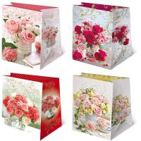 Opakowanie Torebki ozdobne T16-120 Czerwone Róze 10 sztuk