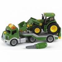 Traktor John Deere do skręcania na lawecie. Wydawca: Klein. SmakLiter.pl Opakowanie Traktor John Deere do skręcania na lawecie