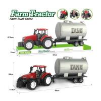 Traktor z beczkowozem. Wydawca: TOYS Paweł Wojda. SmakLiter.pl Opakowanie Traktor z beczkowozem