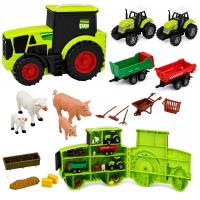 Opakowanie Traktor z figurkami i akcesoriami