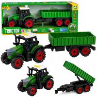 Opakowanie Traktor z przyczepą napęd frykcyjny światła