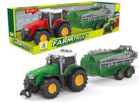 Opakowanie Traktor z przyczepą światło dźwięk MIX