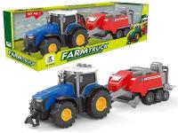 Opakowanie Traktor z przyczepą światło dźwięk MIX
