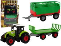Opakowanie Traktor z przyczepką autko farma
