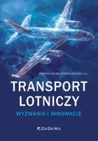 Okładka książki Transport lotniczy - wyzwania i innowacje