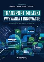 Okładka książki Transport miejski - wyzwania i innowacje