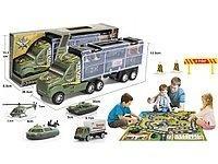 Opakowanie Transporter wojskowy z pojazdami i matą