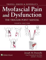 Okładka książki Travell, Simons & Donnelly's Myofascial Pain and Dysfunction