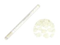 Opakowanie Tuba z płatkami róż kremowymi 80cm